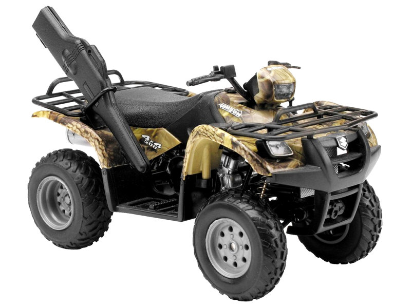 Model Suzuki Vinson Quadrunner 500 4x4 v měřítku 1:12 od NewRay.