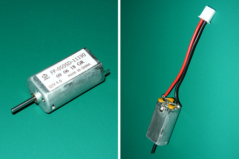 Nový motor typu FF-050SD-11190.