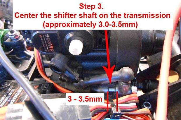 Vaterra Twin Hammers Shift Servo Setup