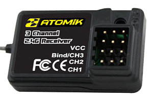 Atomik 3ch Receiver