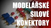 Přehled modelářských silových konektorů