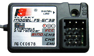 Flysky FS-GT3A 3ch Receiver