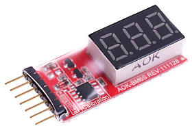 Lixx Battery Monitor 2-6s