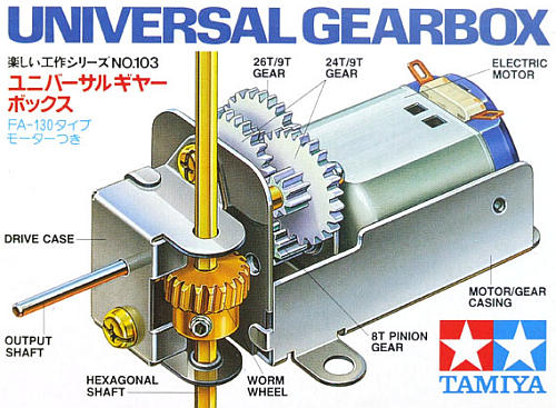 Tamiya gearbox