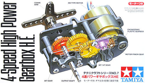 Tamiya gearbox