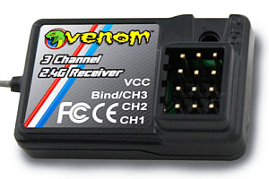 Venom 3ch Receiver